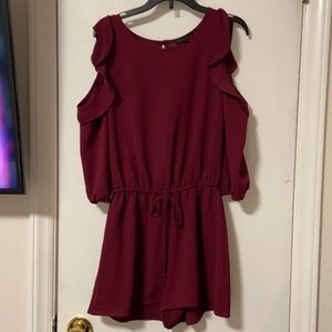 Burgundy dress size XS